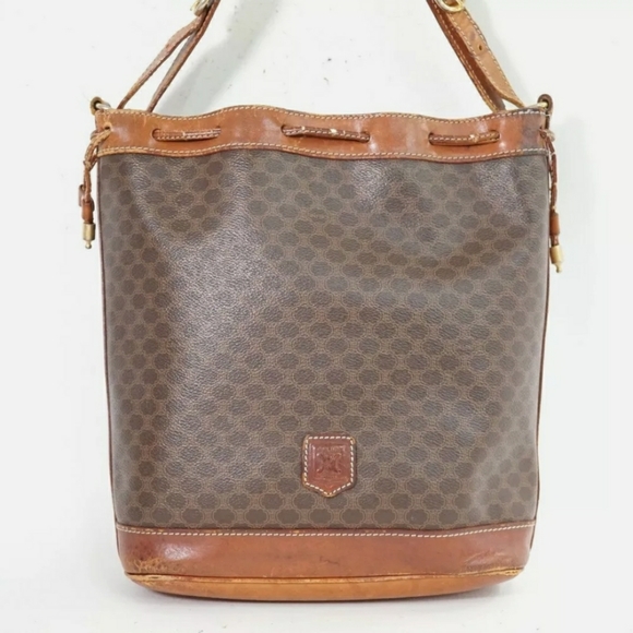 CELINE Macadam Shoulder Bag